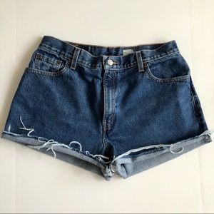 Vintage High Waisted Levi’s Denim Shorts